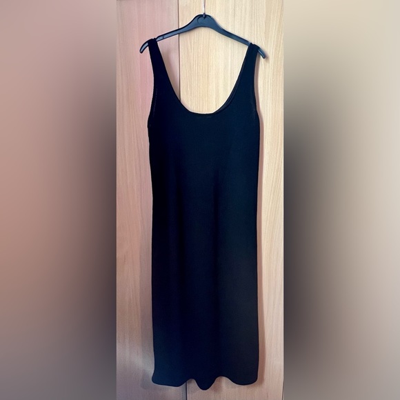 Primark Dresses & Skirts - Primark black knit midi dress size uk 14